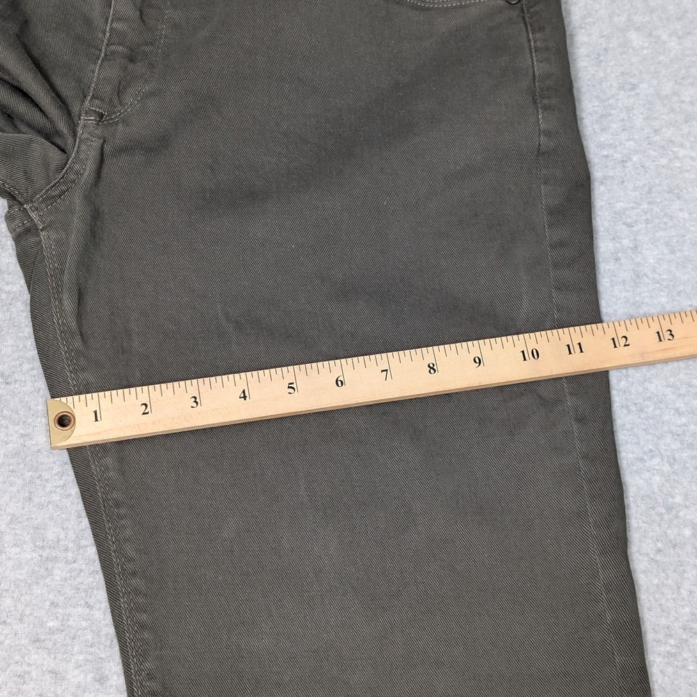 Mott & Bow Mercer Straight Jeans Mens Size 36x32 Military Green - Picture 12 of 13